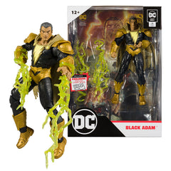 DC Comics Black Adam Comic + Fekete Ádám figura 17cm-0