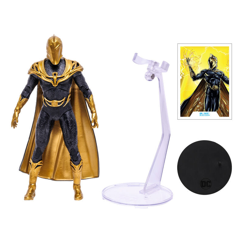 DC Comics Multiverse Fekete Ádám Dr. Sorsfigura 17cm-1