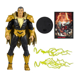 DC Comics Black Adam Comic + Fekete Ádám figura 17cm-1