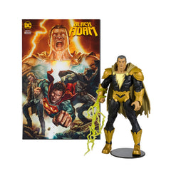 DC Comics Black Adam Comic + Fekete Ádám figura 17cm-2