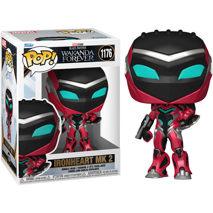 POP figura Marvel Black Panther Wakanda Forever Ironheart MK2-1