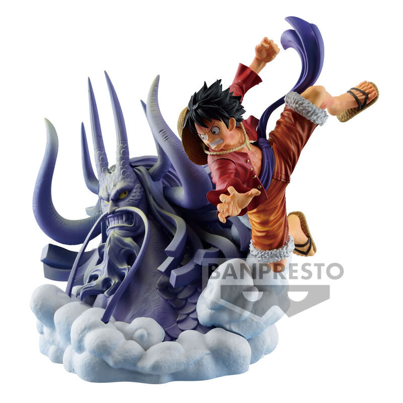 One Piece Dioramatic The Brush D Luffy Monkey figura 20cm-0