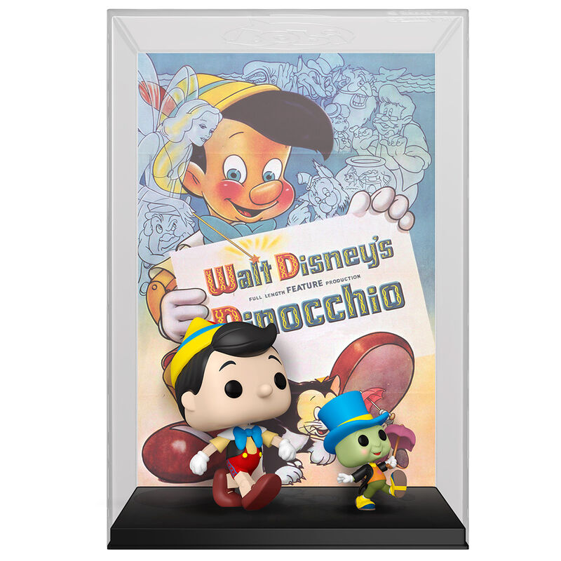 POP figura Filmplakát Disney 100. Pinocchio &amp; Jiminy Cricket-1