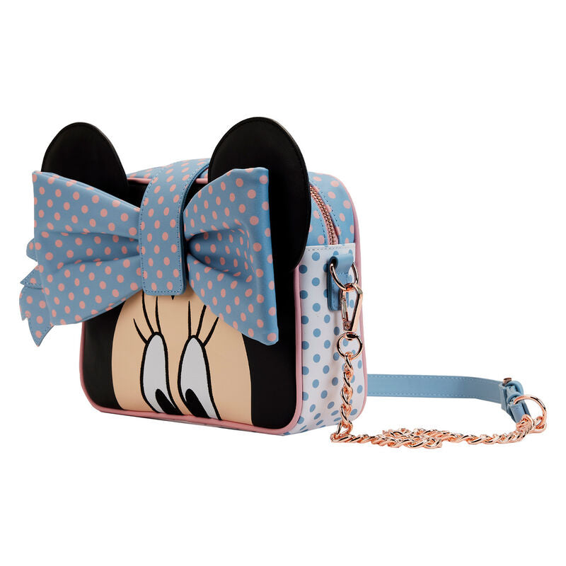 Loungefly Disney Minnie Mouse Pasztell Polka Dot Crossbody táska-2