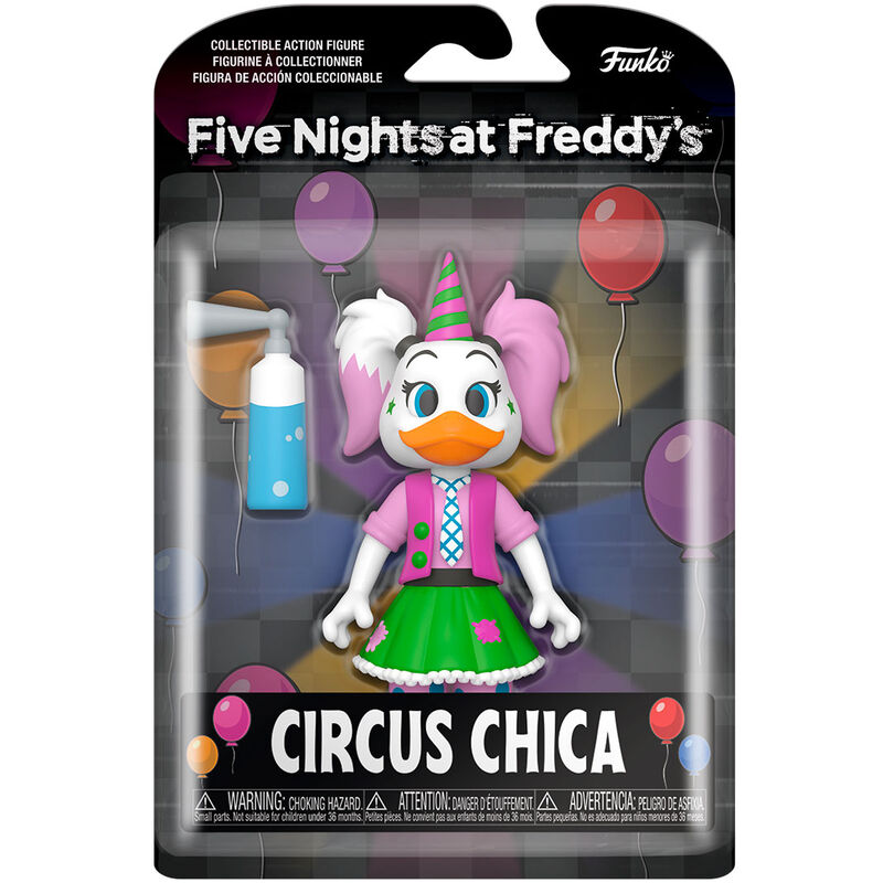 Akciófigura Five Night at Freddys Circus Chica 12,5cm-0