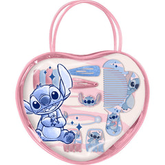 Disney Stitch Heart kézitáska haj kiegészítők-0