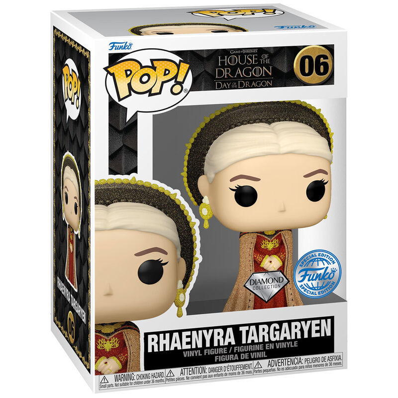 POP figura Game of Thrones House of the Dragon Rhaenyra Targaryen Exkluzív-0