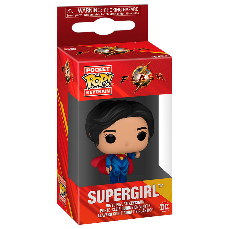 Pocket POP kulcstartó DC Comics The Flash Supregirl-0