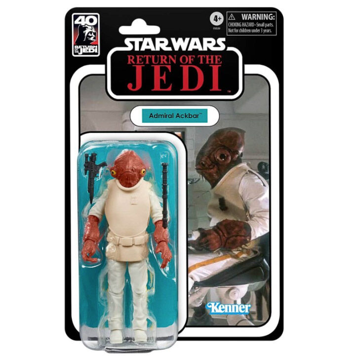 Star Wars A Jedi visszatér 40. évfordulója Admiral Ackbar figura 15 cm-1