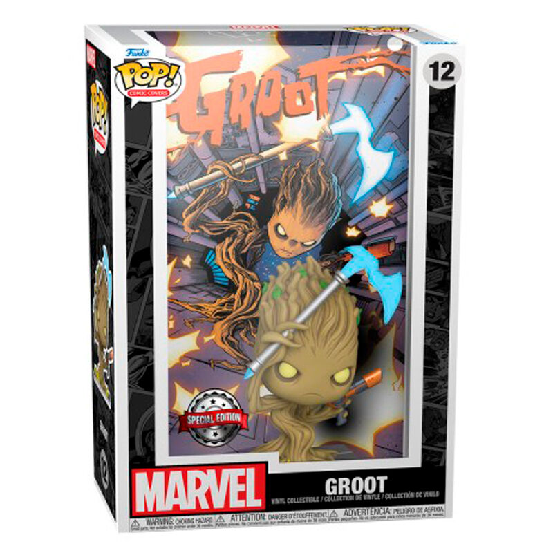 POP figura Comic Cover Marvel Groot Exclusive-0