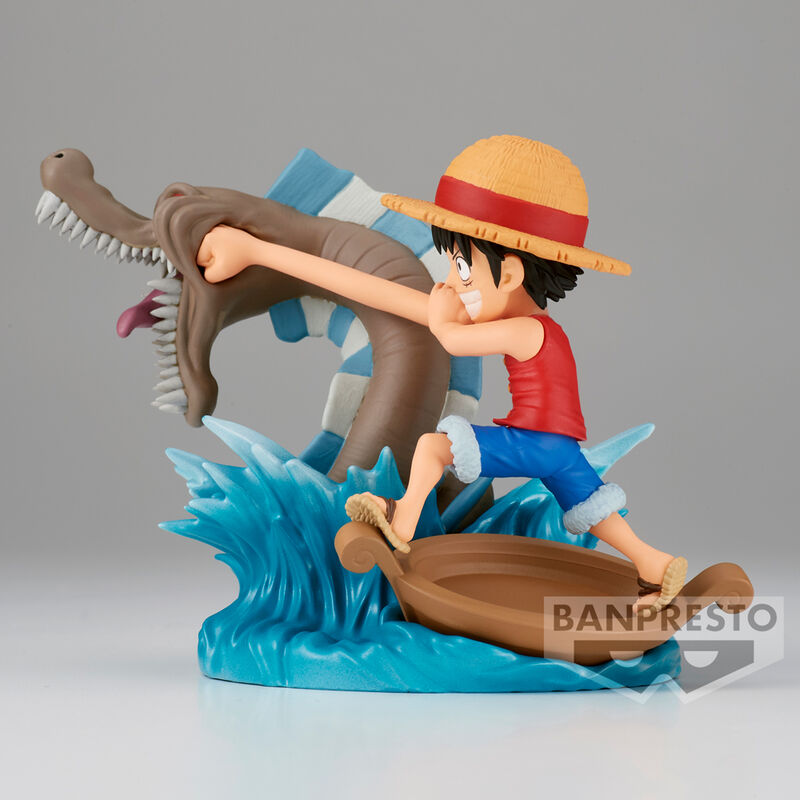 One Piece Log Stories Monkey D Luffy vs Local Sea figura 7 cm-2