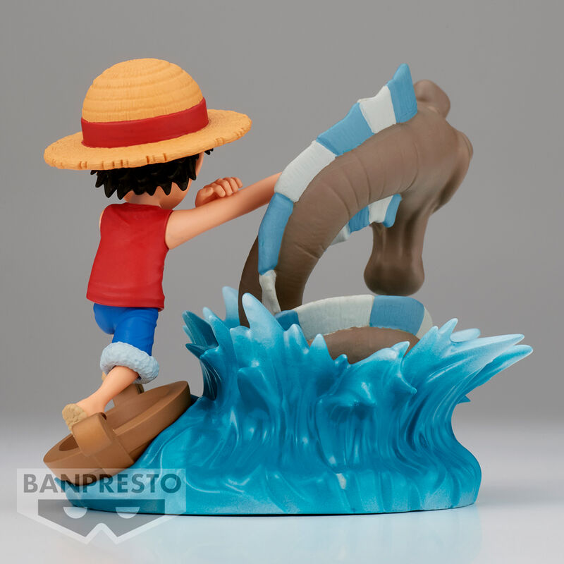 One Piece Log Stories Monkey D Luffy vs Local Sea figura 7 cm-3