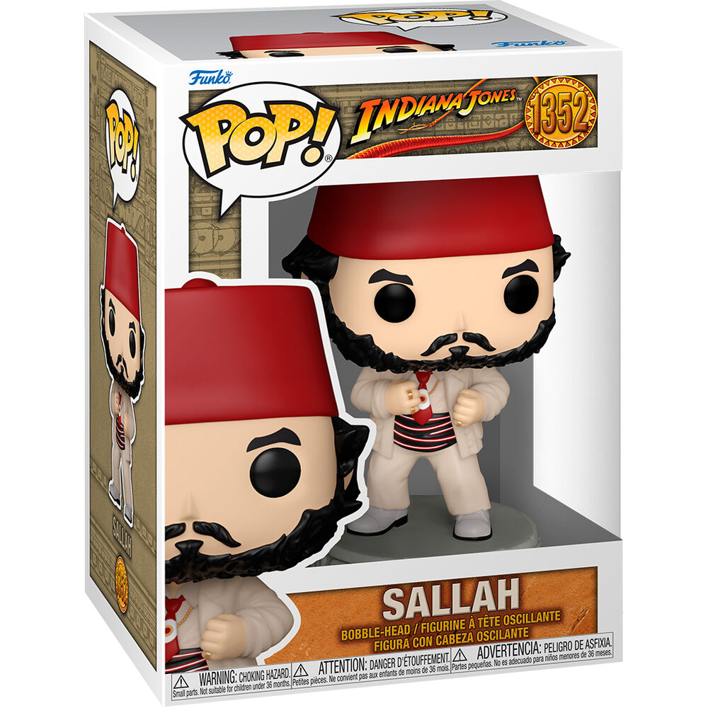 Indiana Jones Sallah POP figura-0