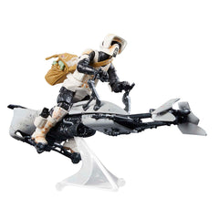 Star Wars a Mandalorian Speeder Bike Scout Trooper &amp; Grogu figura 9 cm-1