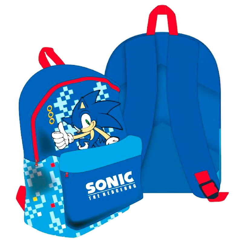 Sonic the Hedgehog hátizsák 40cm-0