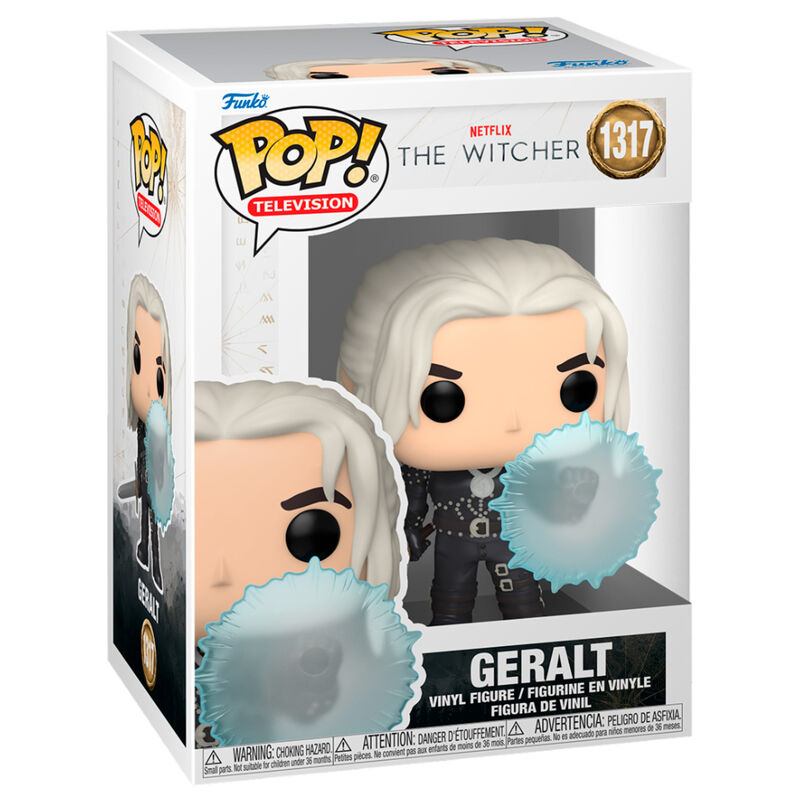 POP figura The Witcher Geralt pajzzsal-0