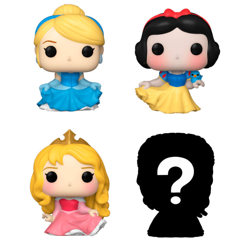 Buborékfólia 4 figurás Bitty POP Disney Princess Cinderella-1