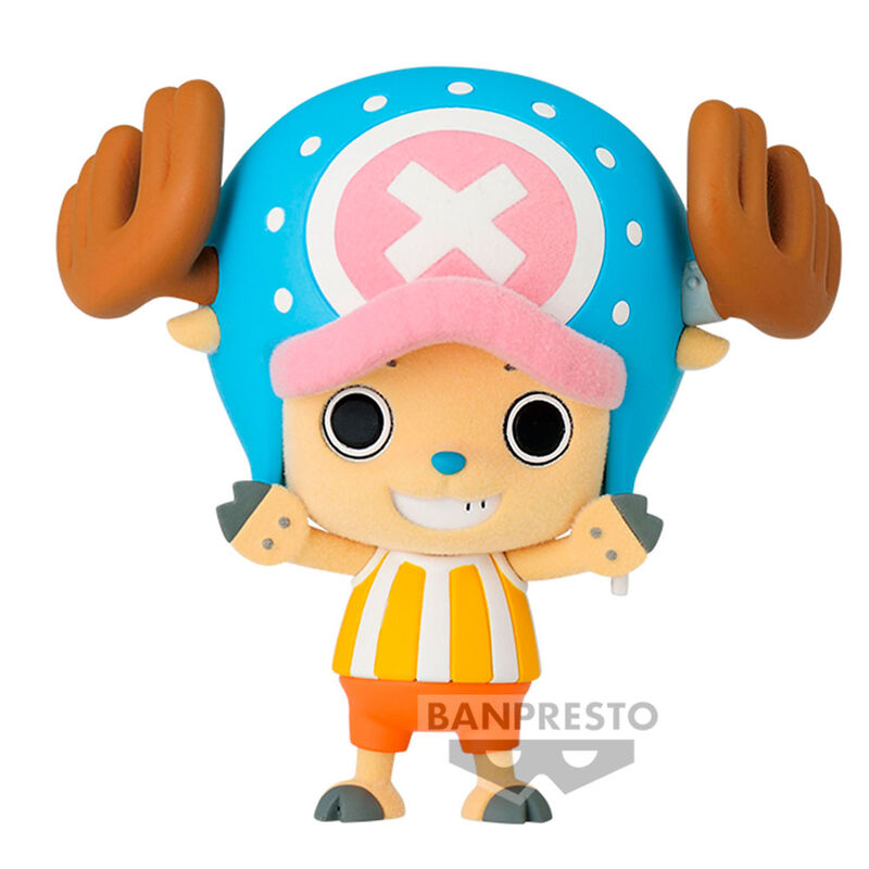 One Piece Tony Chopper Fluffy Puffy figura 6 cm-0