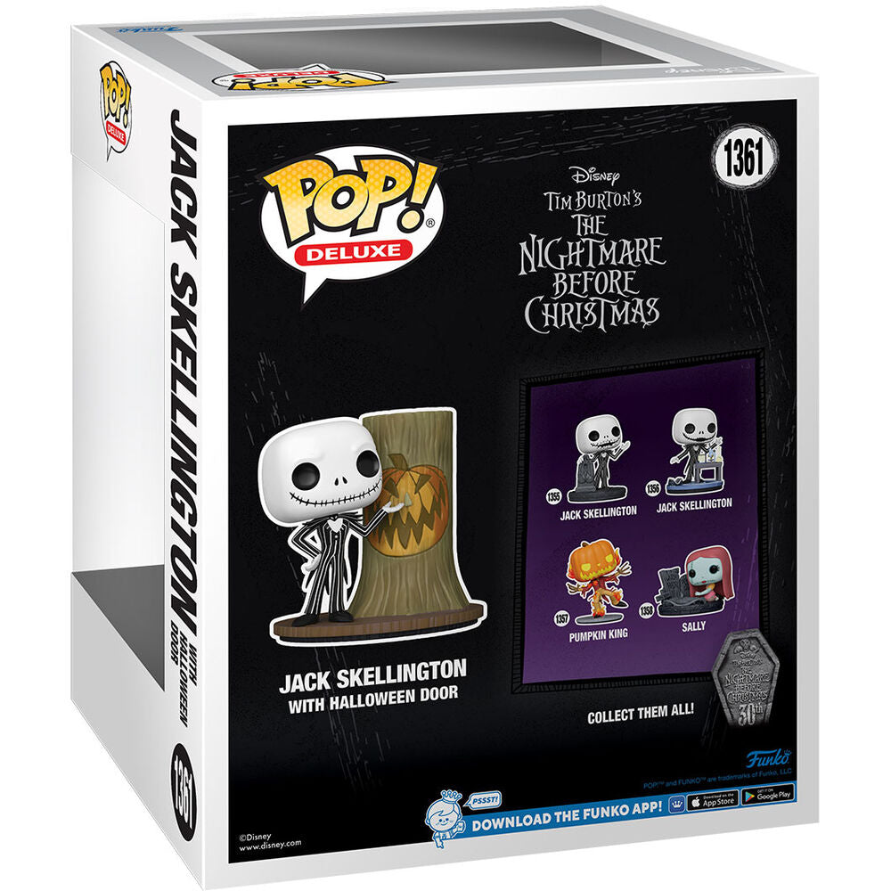 POP Deluxe figura Disney Nightmare karácsony előtt 30. évfordulója Halloween ajtóval-2