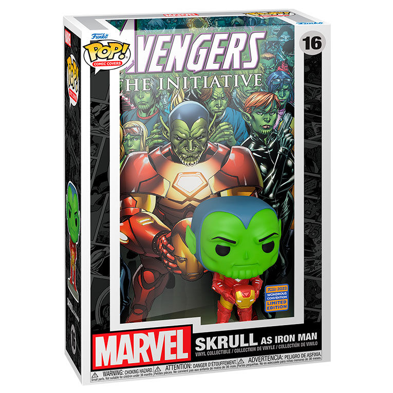 POP figura Album Marvel Avengers Skrull mint Iron Man Exclusive-0