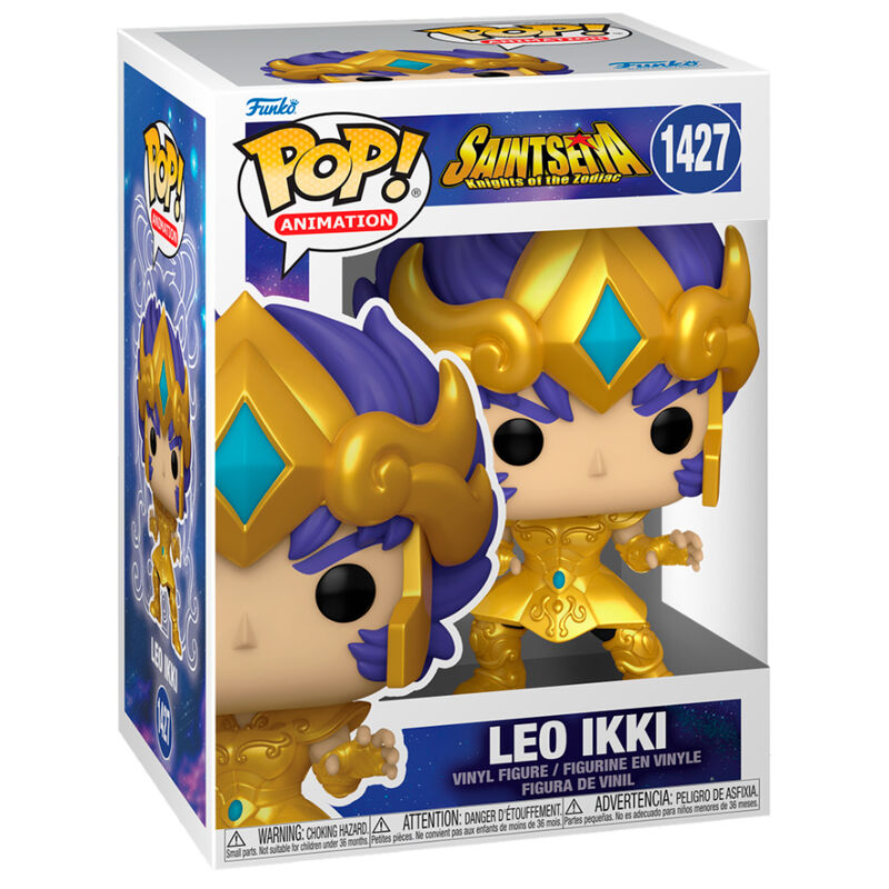 POP figura Saint Seiya Knights of the Zodiac Leo Ikki-0