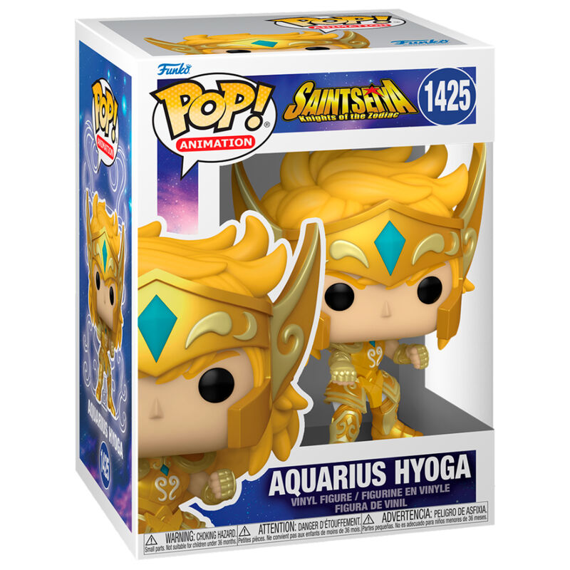 POP figura Saint Seiya Knights of the Zodiac Aquarius Hyoga-1