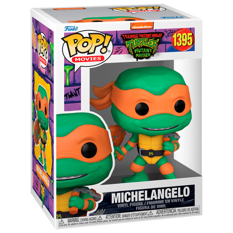 Michelangelo nindzsa teknősök POP figurája-0