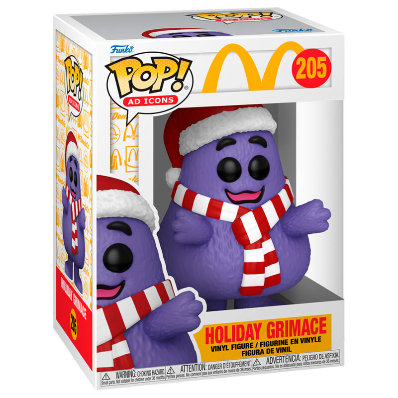 POP figura McDonalds Holiday Grimace-0