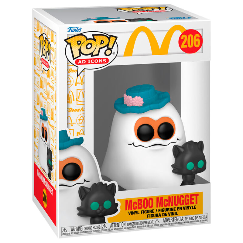 POP figura McDonalds Nugget Buddies Ghost-0
