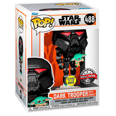 POP figura Star Wars Dark Trooper Exkluzív-0