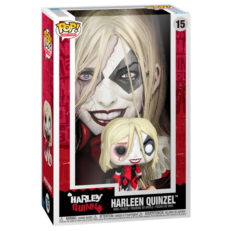 POP figura Képregény Cover DC Comic Harley Quinn Harleen Quinzel-0
