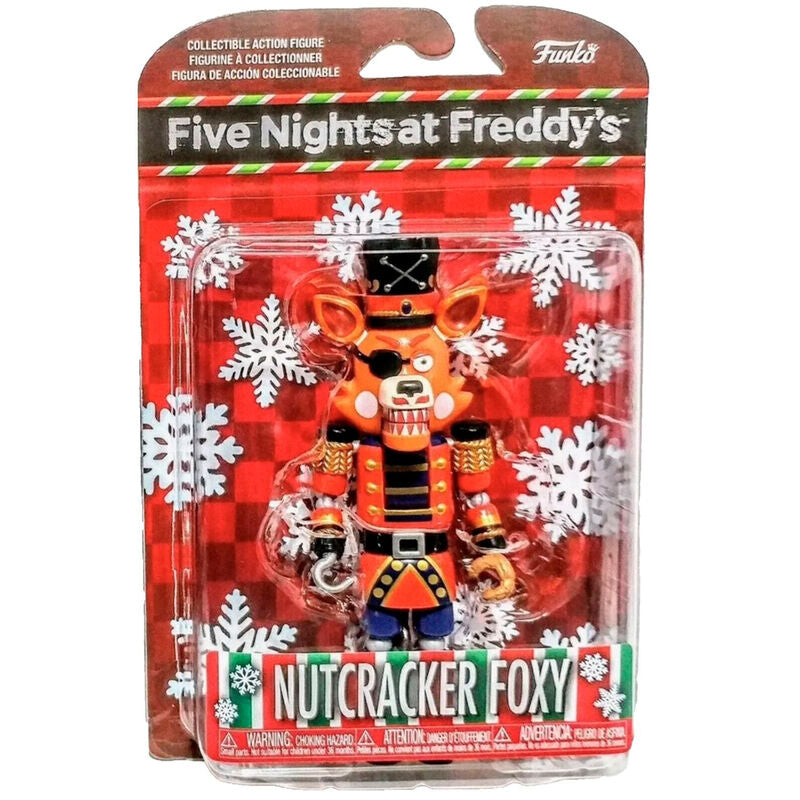 Five Nights at Freddys Holiday Nutcracker Foxy Exclusive akciófigura-0