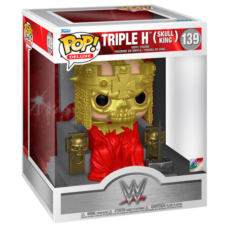 POP figura Deluxe WWE Triple H Skull King-0