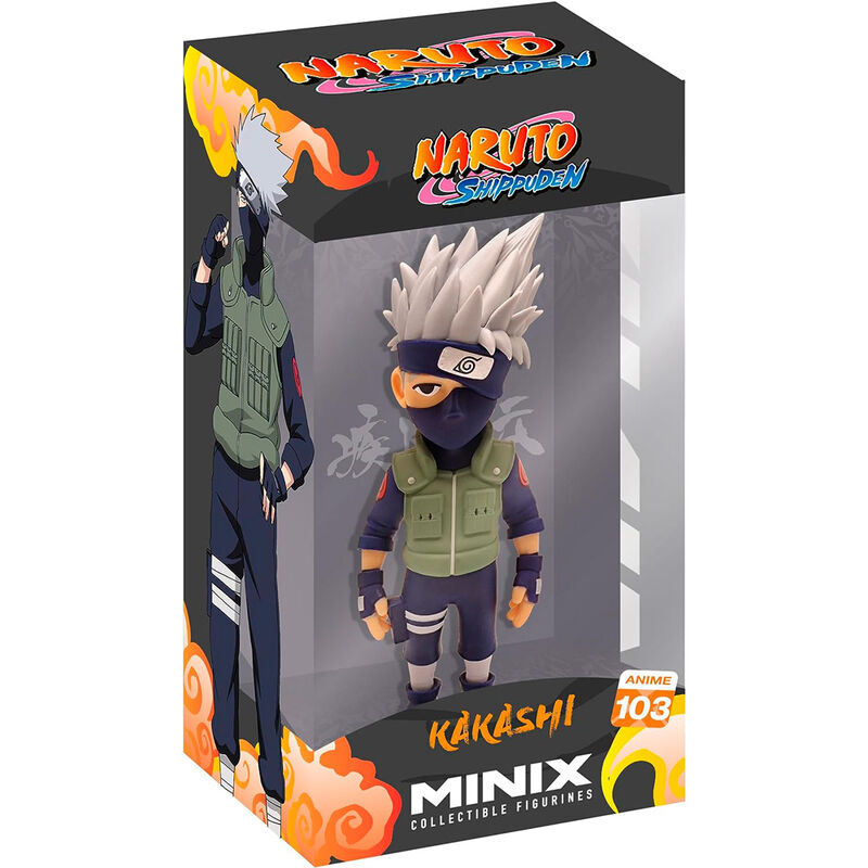 Naruto Shippuden Kakashi Minix figura 12 cm-0