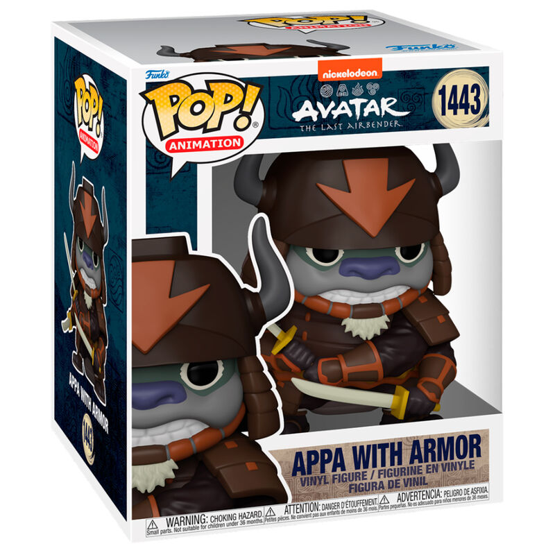 POP figura Super Avatar The Last Airbender Appa páncéllal-0