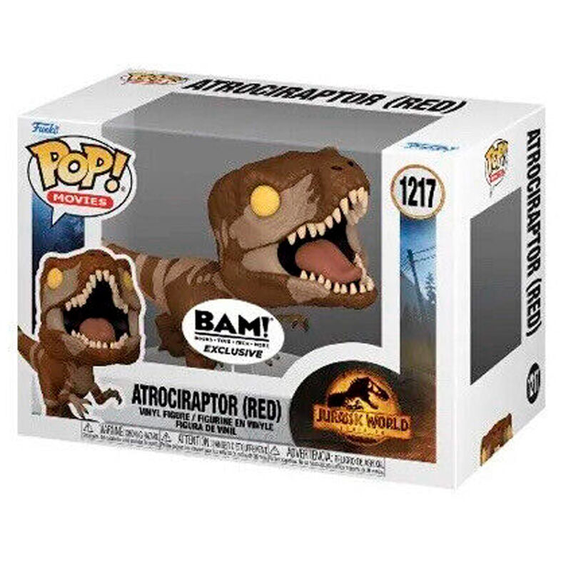 POP figura Jurassic World 3 Atrociraptor Red Exclusive-0
