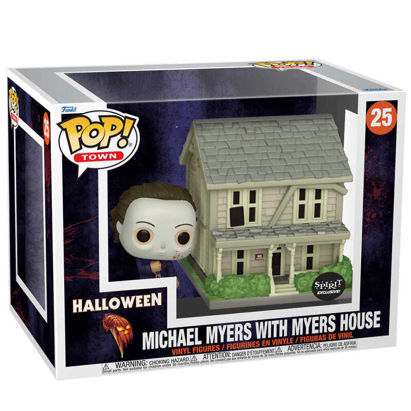 POP figura Halloween Michael Myers Myers House Exkluzív játékkal-0