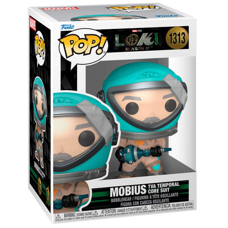 POP figura Marvel Loki 2. évad Mobius TVA Temporal Core Suit-0