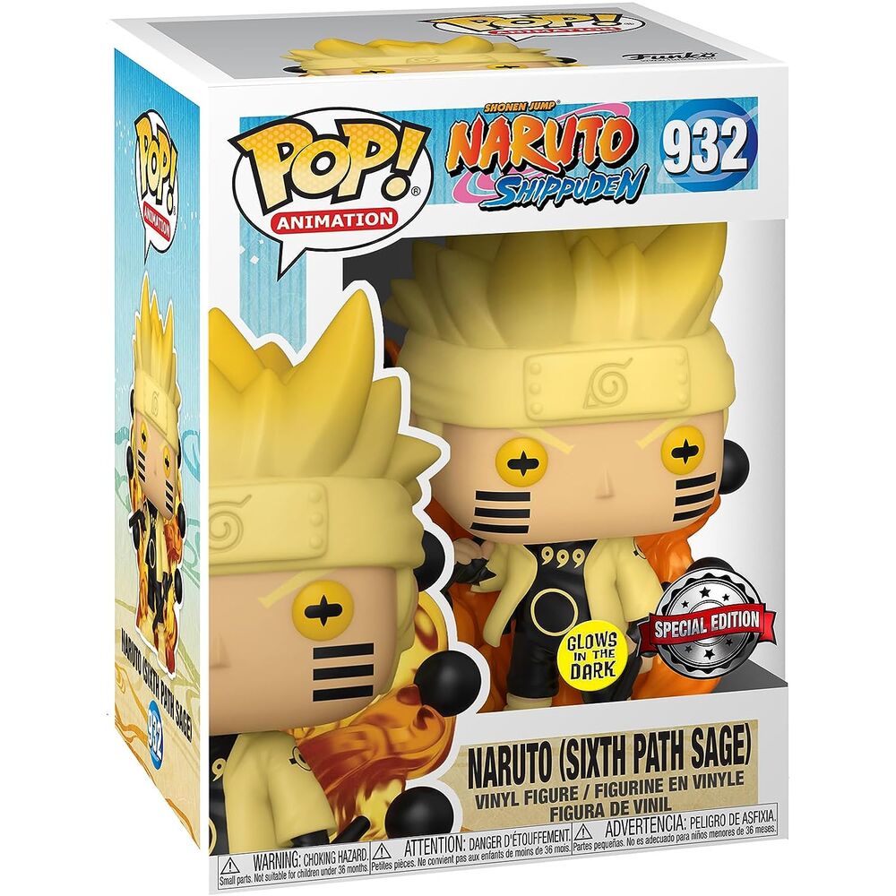 POP figura Naruto Uzumaki Naruto Six Path Sage Glow-0