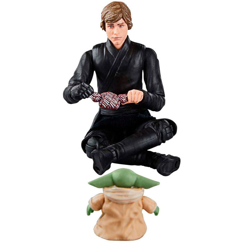 Star Wars Boba Fett könyve Luke Skywalker és Grogu figurák 9,5 cm-4