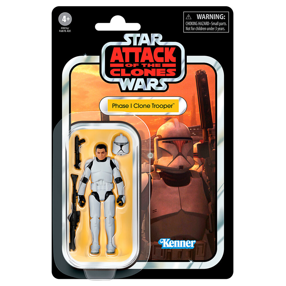 Star Wars Attack of the Clones I. fázisú klónkatona figura 9,5 cm-0