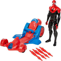 Marvel Titan Hero Series Pókember figura + jármű-1