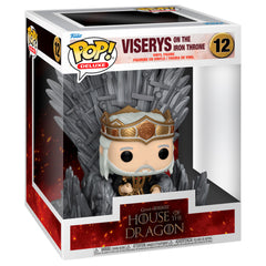 POP figura Deluxe House of the Dragon Viserys a vastrónon-0