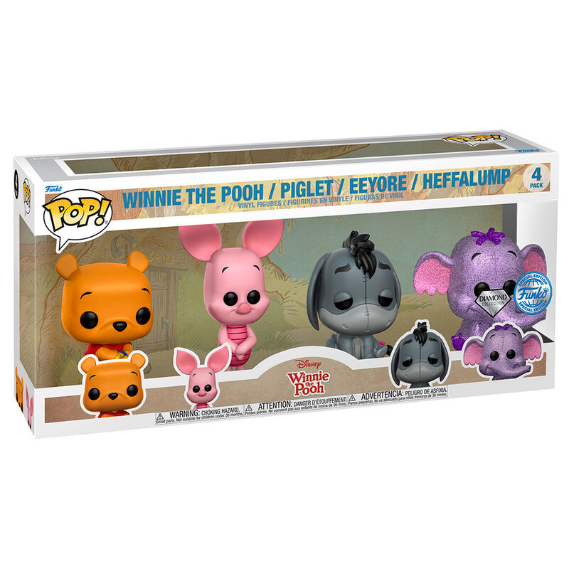POP csomag 4 figurás Disney Micimackó Exkluzív-0