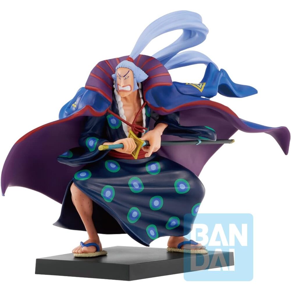 One Piece The Nine Red Scabbards is Here Denjiro Ichibansho 13 cm-es figura-0