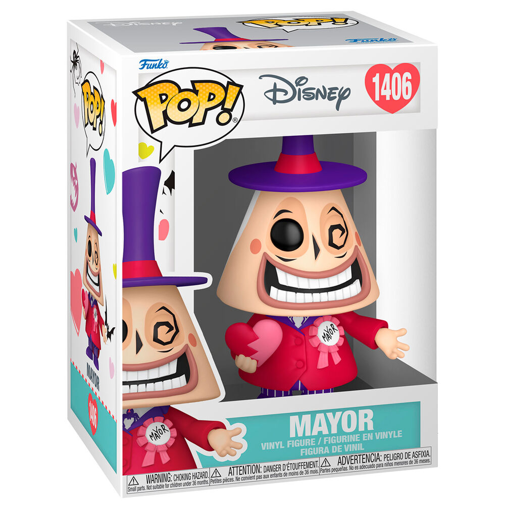 POP figura Disney Nightmare Before Christmas Mayor-0