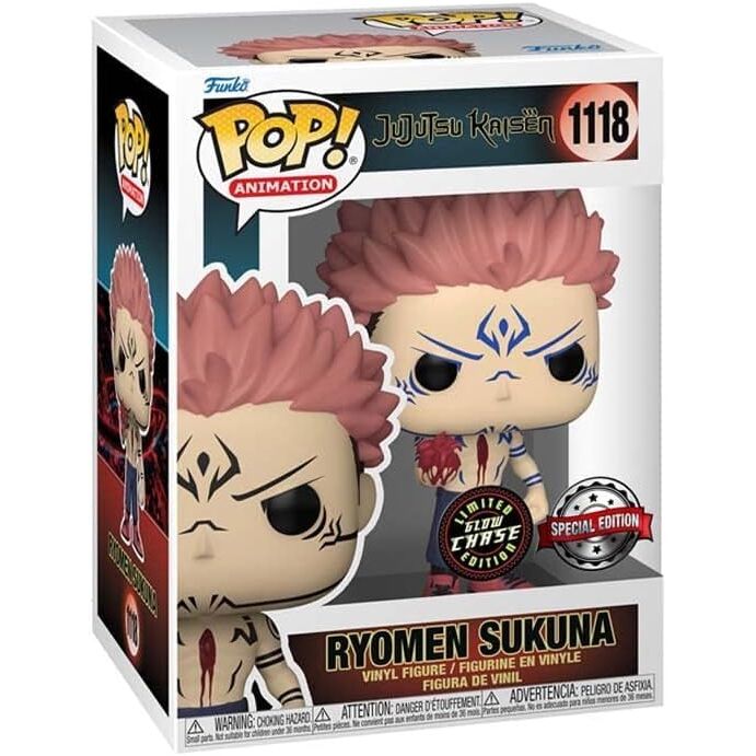 POP figura Jujutsu Kaisen Ryomen Sukuna Exkluzív Chase-0