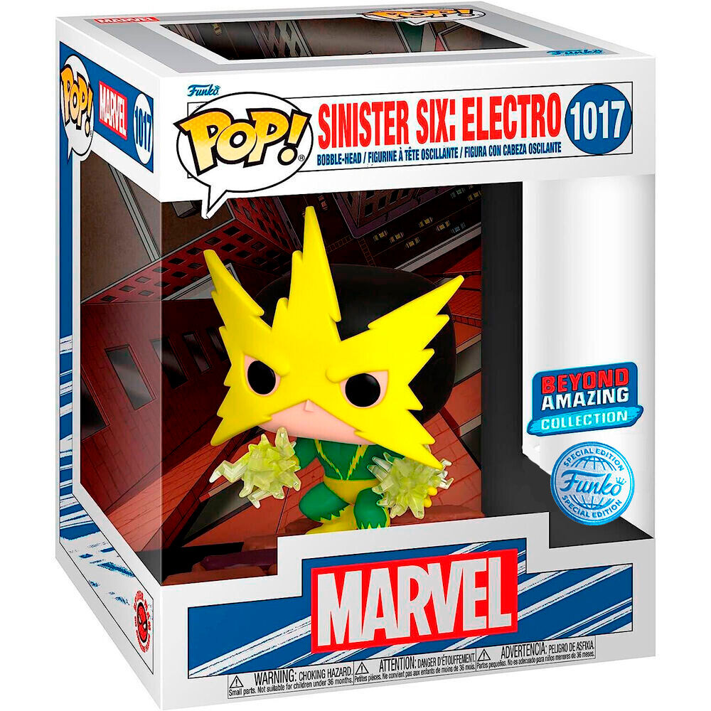 POP figura Marvel Sinister Six Electro Exclusive-0