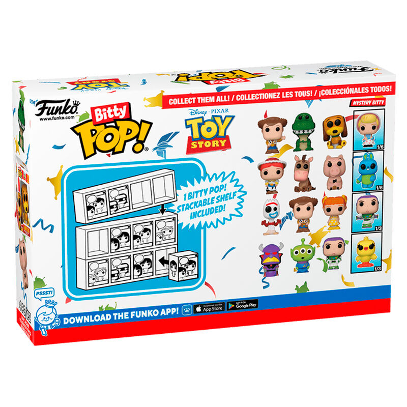 Buborékfólia 4 figurás Bitty POP Disney Toy Story Zurg-2