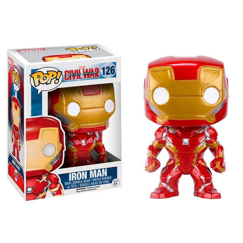 POP figura Marvel Civil War Iron Man-0